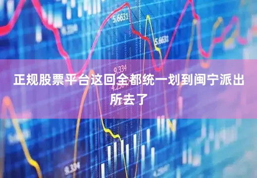 正规股票平台这回全都统一划到闽宁派出所去了